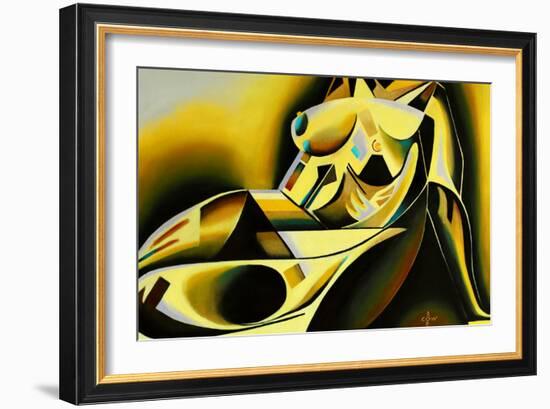 Golden - 18-05-22-Corne Akkers-Framed Giclee Print