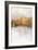 Golden Abstract-Yvette St. Amant-Framed Art Print