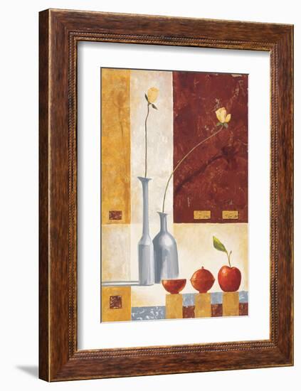 Golden Amber-Renate Holzner-Framed Art Print