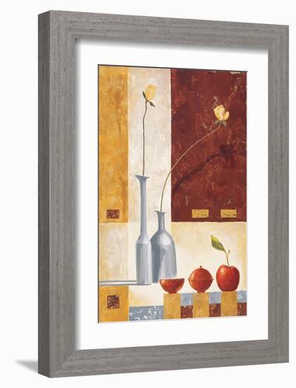 Golden Amber-Renate Holzner-Framed Art Print