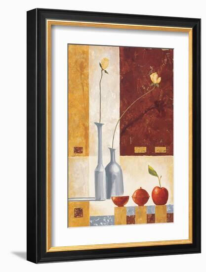 Golden Amber-Renate Holzner-Framed Art Print