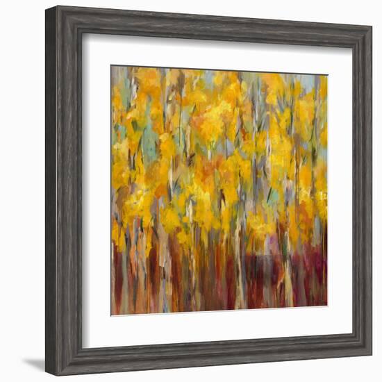 Golden Angels in the Aspens-Amy Dixon-Framed Art Print