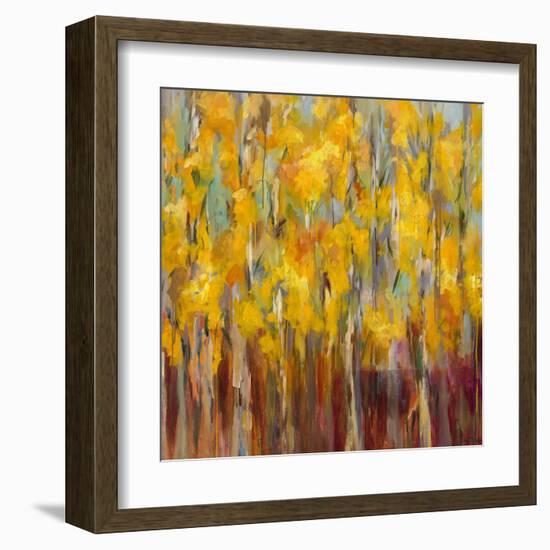 Golden Angels in the Aspens-Amy Dixon-Framed Art Print