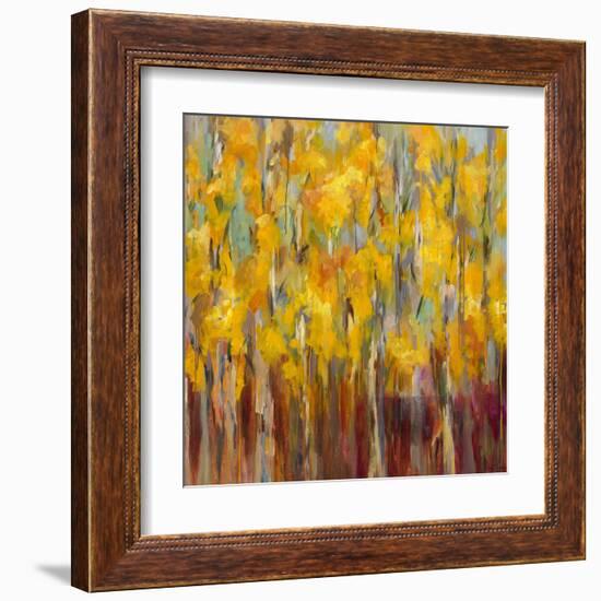 Golden Angels in the Aspens-Amy Dixon-Framed Art Print