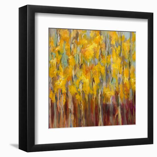 Golden Angels in the Aspens-Amy Dixon-Framed Art Print