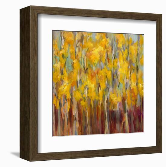 Golden Angels in the Aspens-Amy Dixon-Framed Art Print