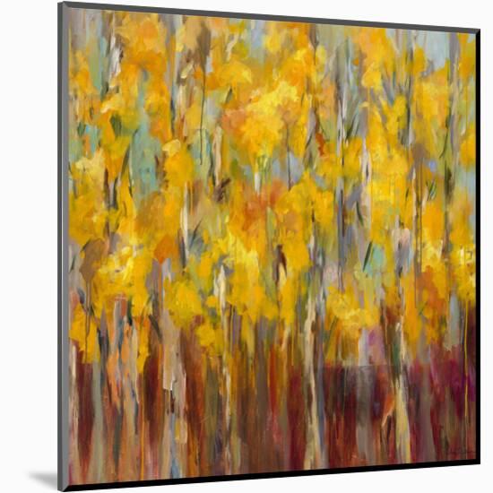 Golden Angels in the Aspens-Amy Dixon-Mounted Art Print