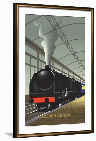 Golden Arrow-Pierre Fix-Masseau-Framed Premium Edition