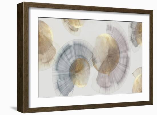 Golden Aura-Emma Peal-Framed Art Print
