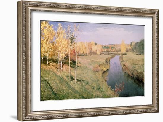 Golden Autumn, 1895-Isaak Ilyich Levitan-Framed Giclee Print