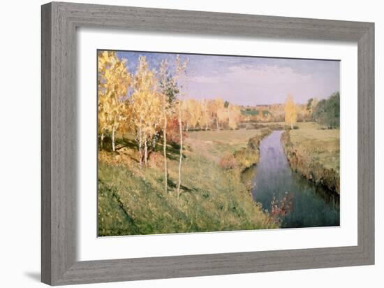 Golden Autumn, 1895-Isaak Ilyich Levitan-Framed Giclee Print