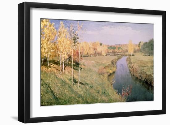 Golden Autumn, 1895-Isaak Ilyich Levitan-Framed Giclee Print