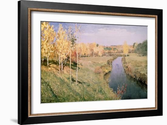 Golden Autumn, 1895-Isaak Ilyich Levitan-Framed Giclee Print