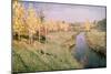 Golden Autumn, 1895-Isaak Ilyich Levitan-Mounted Giclee Print