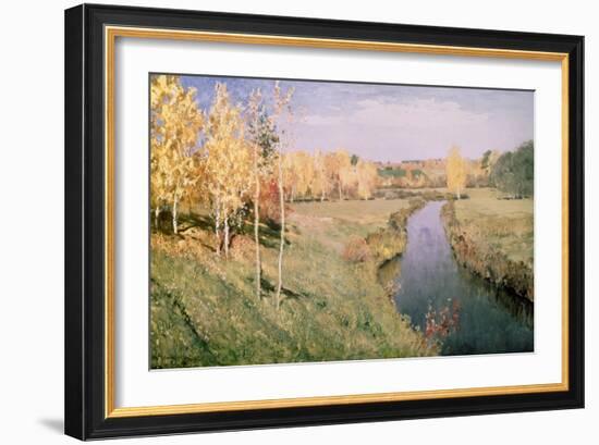 Golden Autumn, 1895-Isaak Ilyich Levitan-Framed Giclee Print