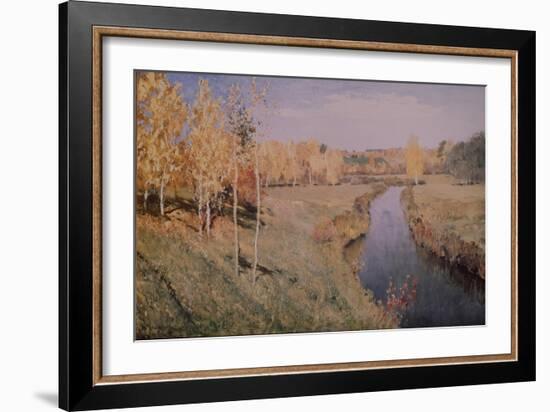 Golden Autumn, 1895-Isaak Ilyich Levitan-Framed Giclee Print