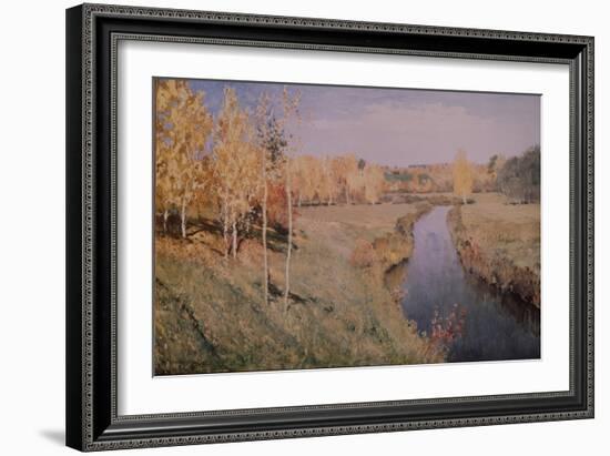 Golden Autumn, 1895-Isaak Ilyich Levitan-Framed Giclee Print