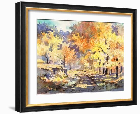 Golden Autumn by Lavere Hutchings-Richard Hutchings-Framed Photographic Print