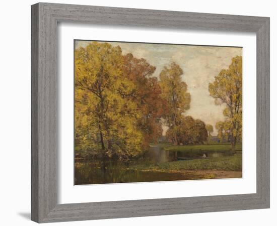 Golden Autumn-Sir Alfred East-Framed Giclee Print