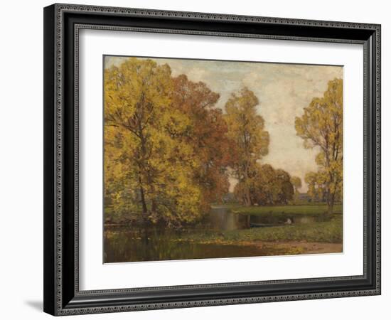 Golden Autumn-Sir Alfred East-Framed Giclee Print