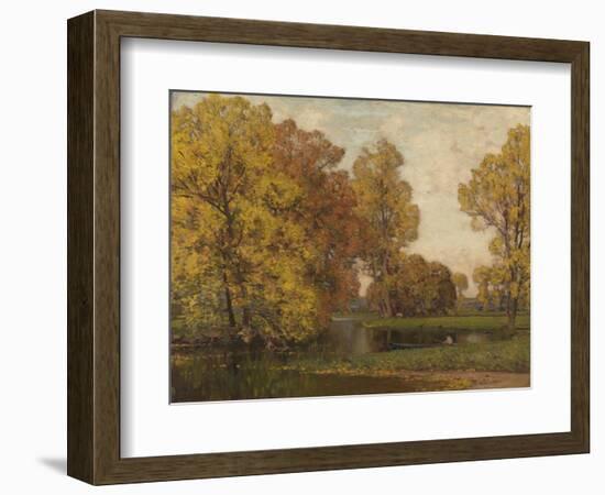 Golden Autumn-Sir Alfred East-Framed Giclee Print