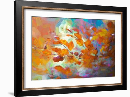 Golden Autumn-Helen White-Framed Giclee Print