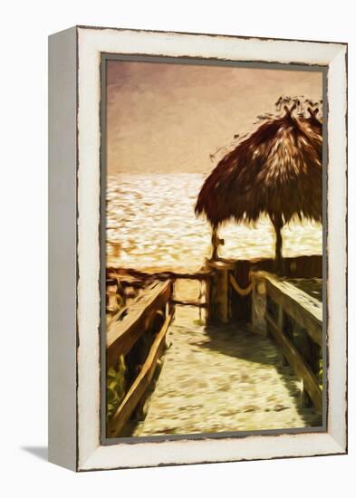 Golden Beach II - In the Style of Oil Painting-Philippe Hugonnard-Framed Premier Image Canvas