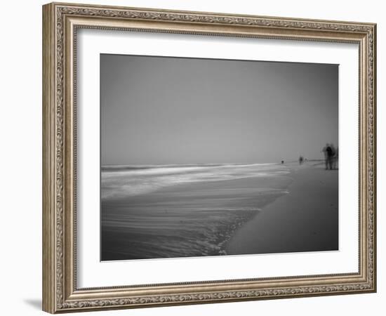 Golden Beach Landscape-Jan Lakey-Framed Photographic Print