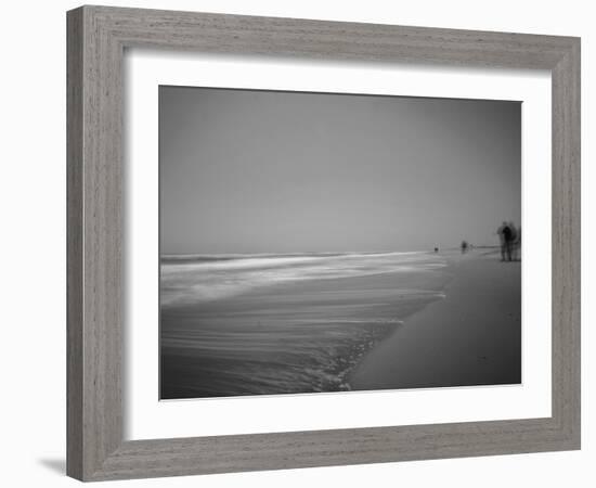 Golden Beach Landscape-Jan Lakey-Framed Photographic Print