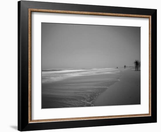 Golden Beach Landscape-Jan Lakey-Framed Photographic Print