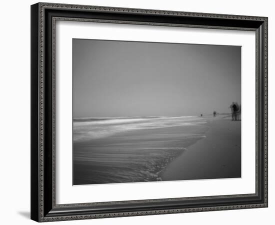 Golden Beach Landscape-Jan Lakey-Framed Photographic Print