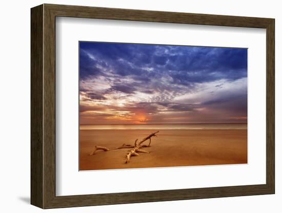 Golden Beach-Aaron Matheson-Framed Photographic Print