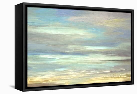 Golden Beach-Sheila Finch-Framed Stretched Canvas