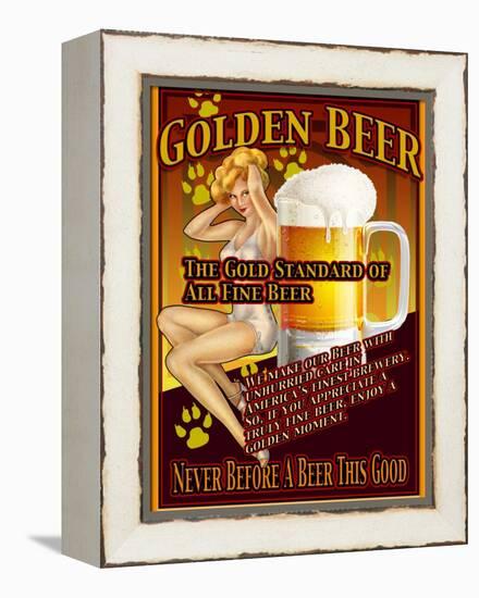 Golden Beer-Nomi Saki-Framed Premier Image Canvas