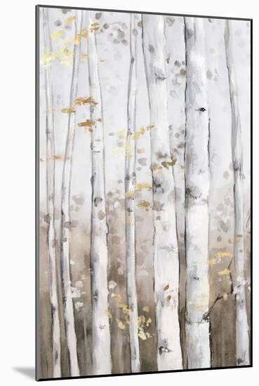 Golden Birch Forest II-Luna Mavis-Mounted Art Print