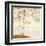 Golden Birch I Off White-James Wiens-Framed Art Print