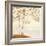 Golden Birch I Off White-James Wiens-Framed Art Print