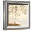 Golden Birch I Off White-James Wiens-Framed Art Print