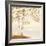 Golden Birch I Off White-James Wiens-Framed Art Print