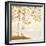 Golden Birch I Off White-James Wiens-Framed Art Print