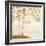 Golden Birch I Off White-James Wiens-Framed Art Print