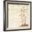 Golden Birch II Off White-James Wiens-Framed Art Print