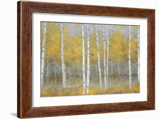 Golden Birch Panel-Jill Schultz McGannon-Framed Art Print