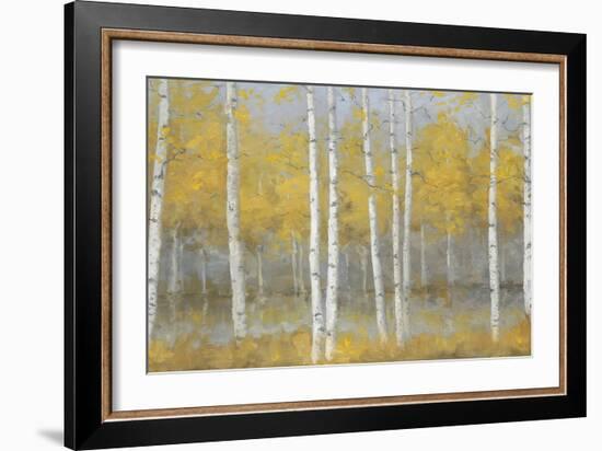 Golden Birch Panel-Jill Schultz McGannon-Framed Art Print