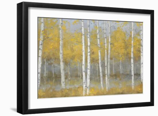 Golden Birch Panel-Jill Schultz McGannon-Framed Art Print