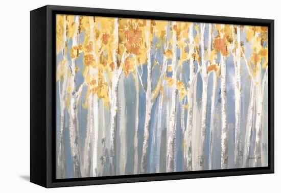 Golden Birches Spice-Danhui Nai-Framed Stretched Canvas