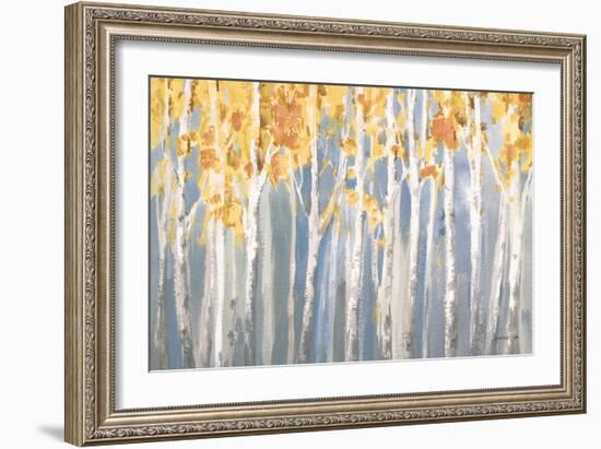 Golden Birches Spice-Danhui Nai-Framed Art Print