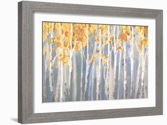 Golden Birches Spice-Danhui Nai-Framed Art Print