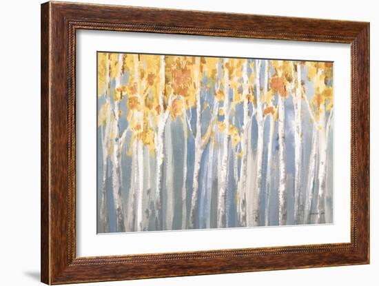 Golden Birches Spice-Danhui Nai-Framed Art Print