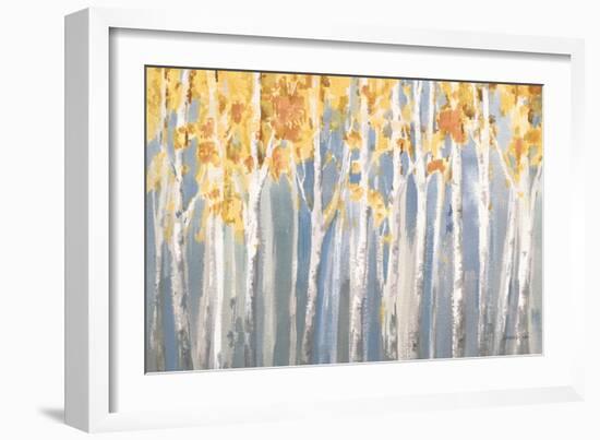 Golden Birches Spice-Danhui Nai-Framed Art Print